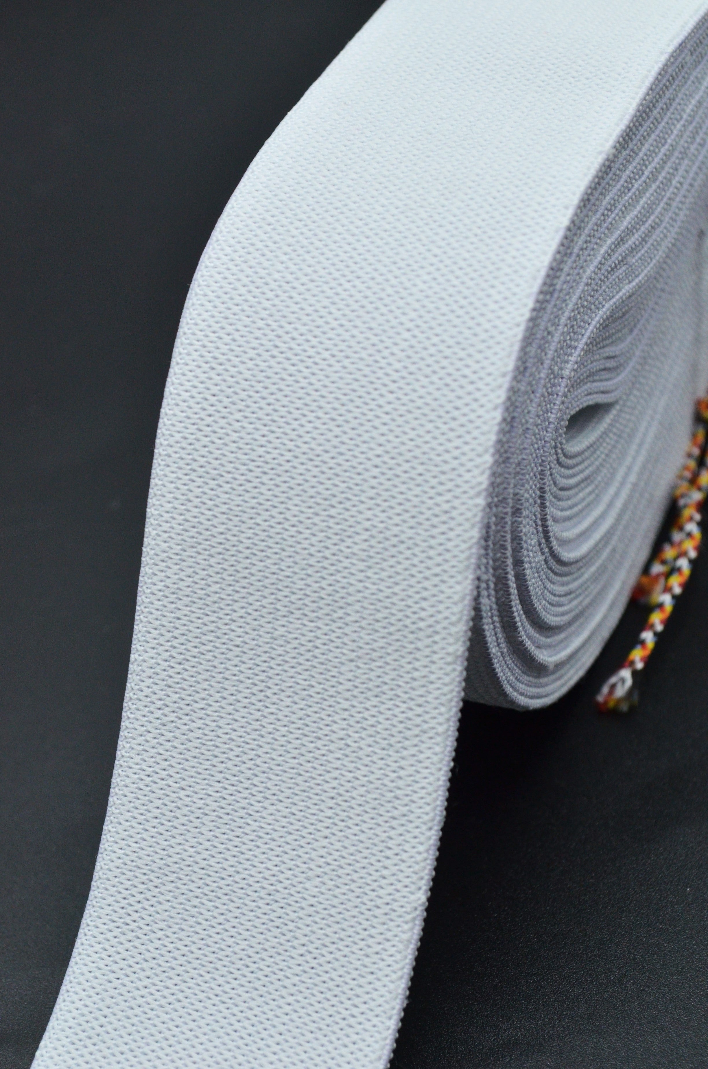 Elastic Romanesc 3.70cm Alb