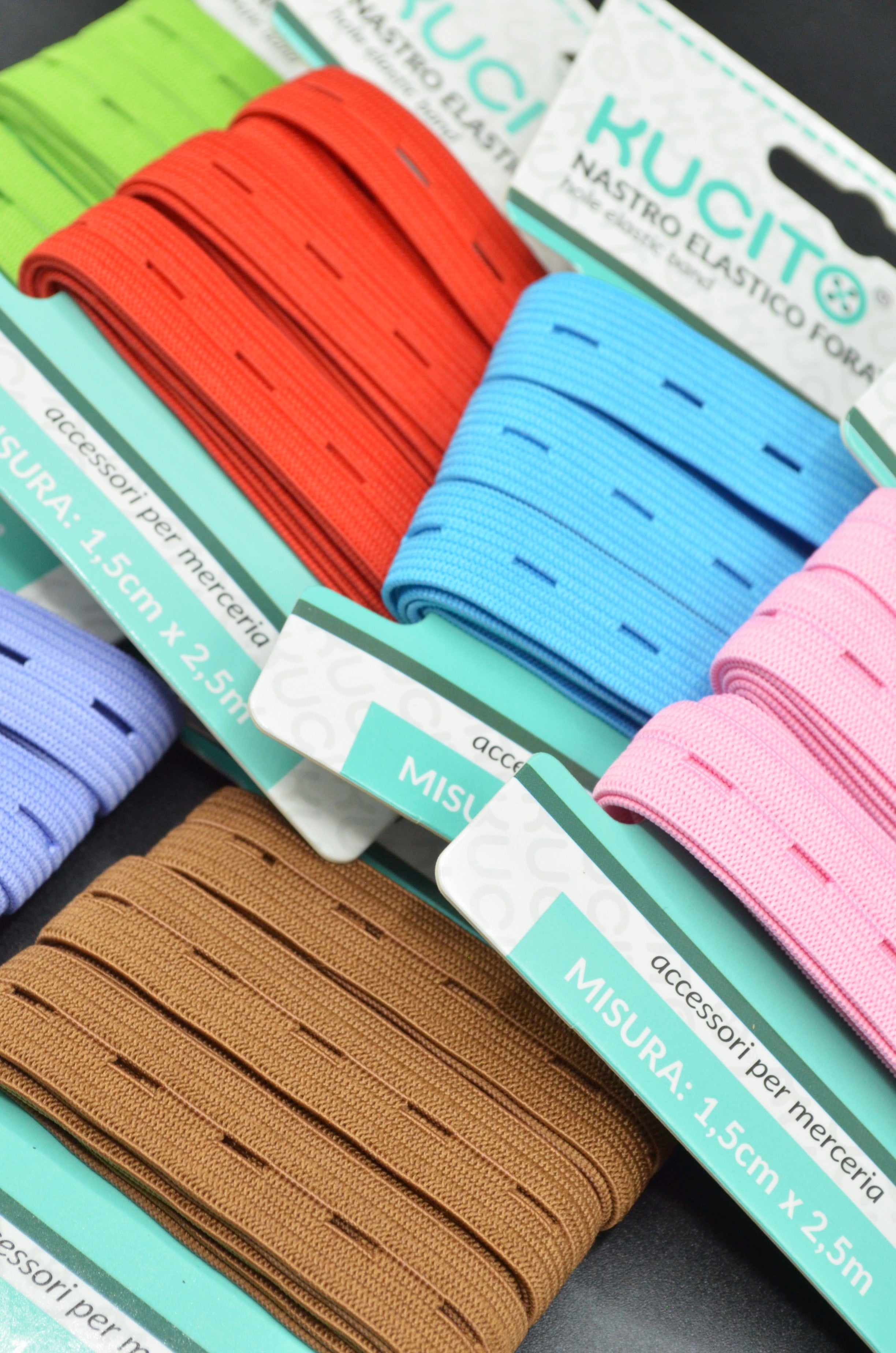 Elastic Butoniera, 15mm x 2.5m pachet