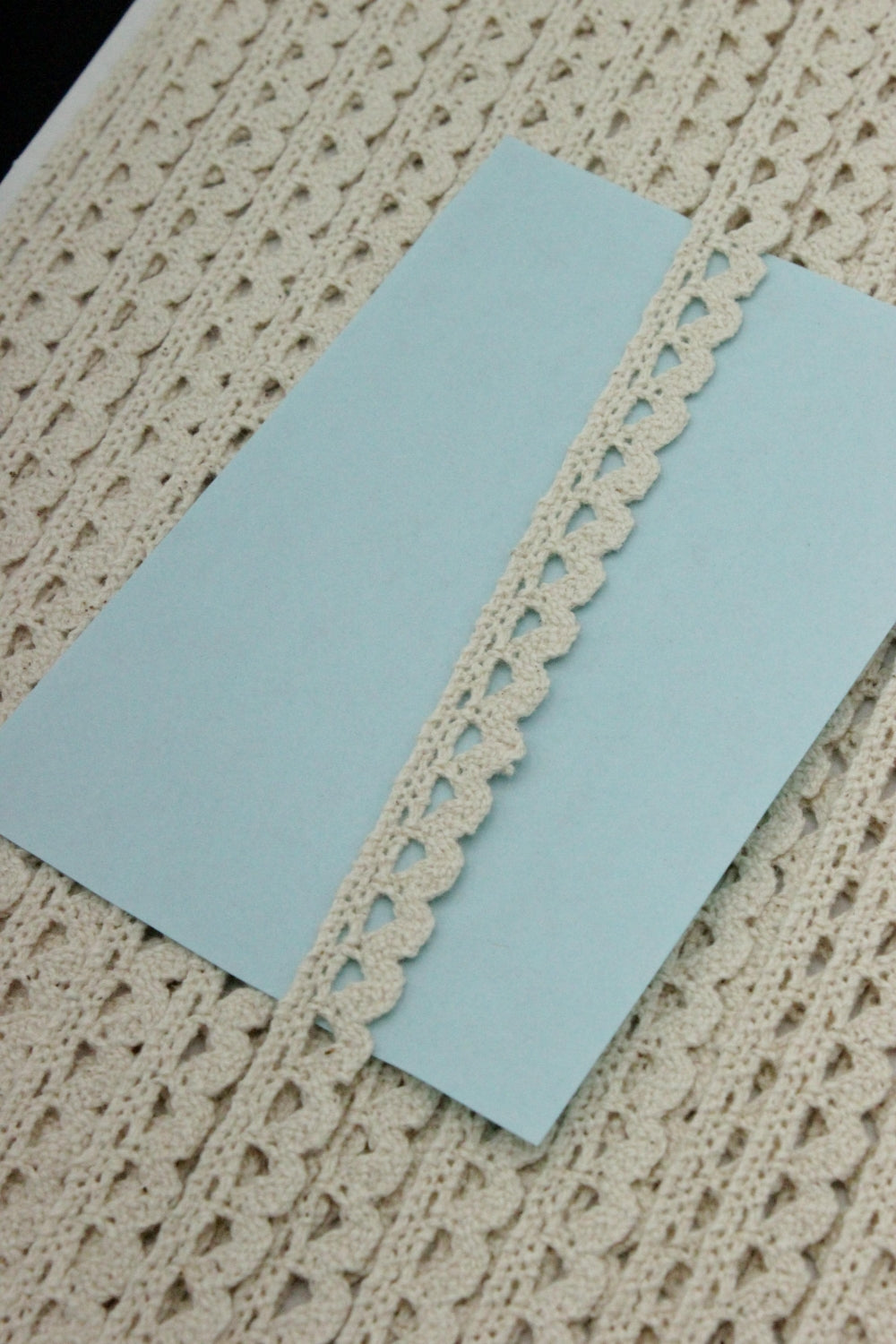 Dantela De Bumbac 10mm, Bej