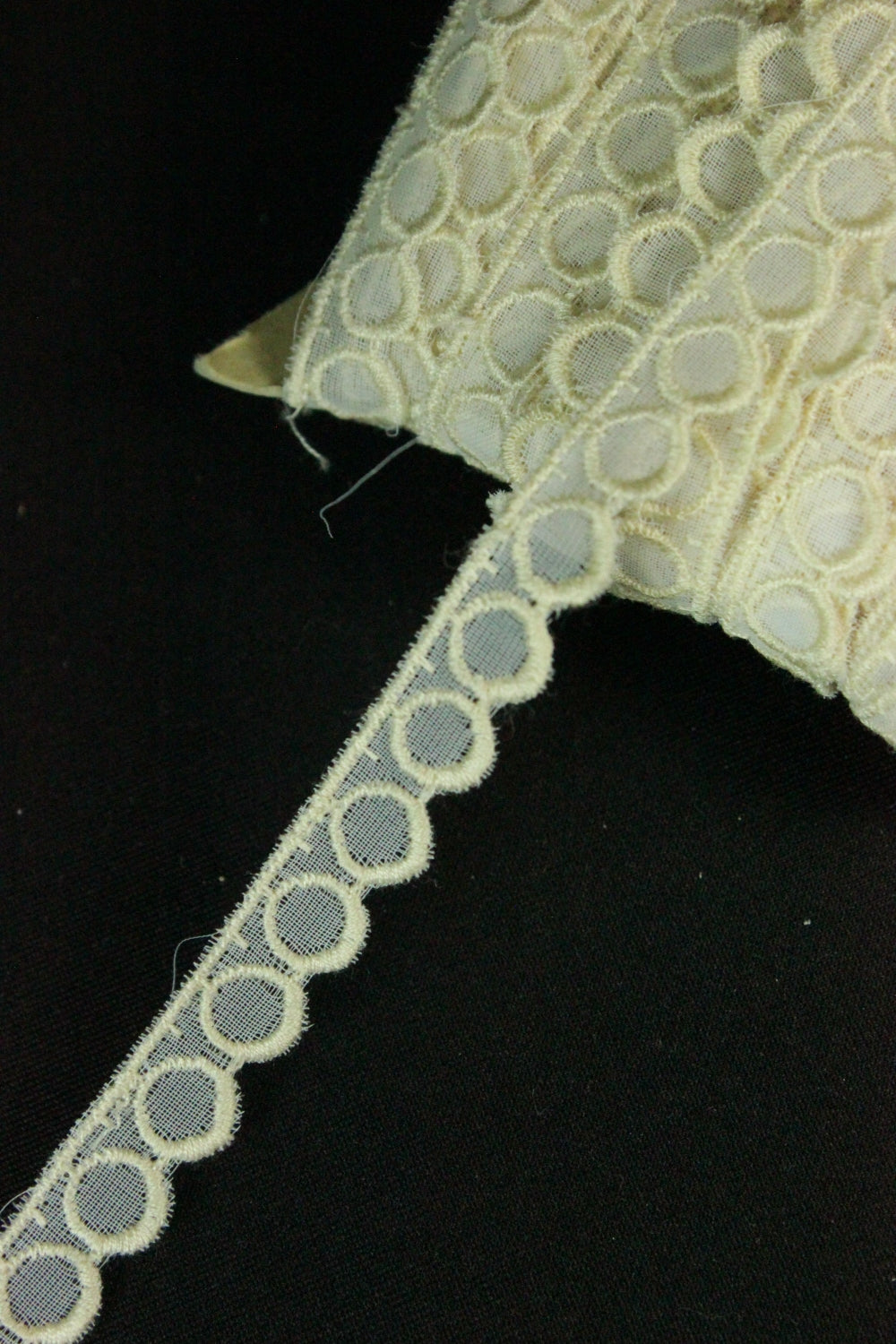 Dantela De Bumbac 10mm, Bej