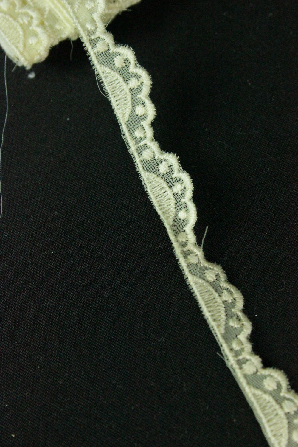 Dantela De Bumbac 11mm, Bej