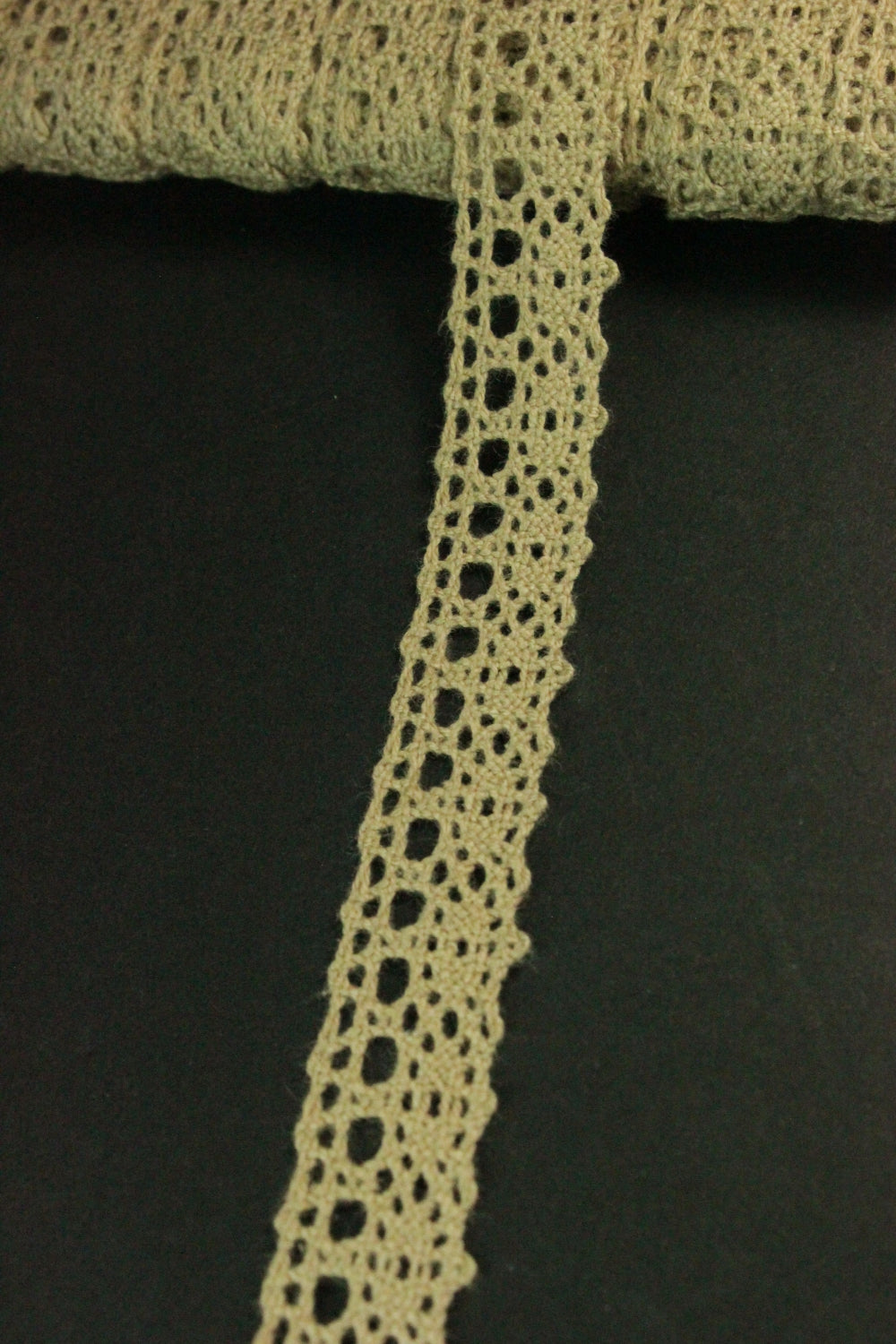 Dantela De Bumbac, 16mm, Bej