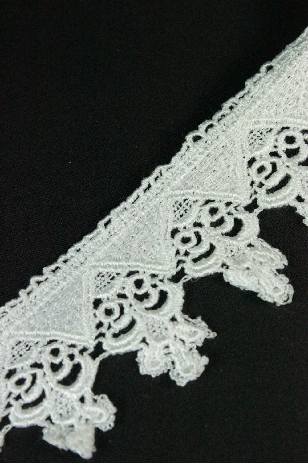 Dantela De Bumbac 45mm, Ivoire