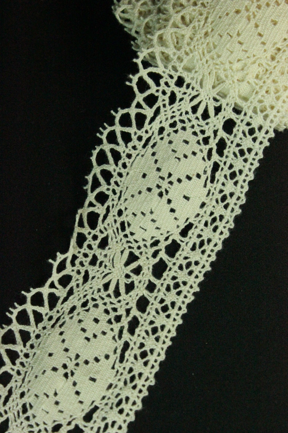 Dantela De Bumbac 60mm, Bej