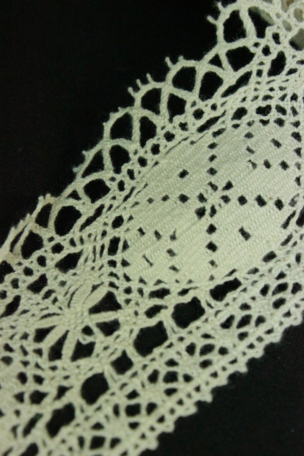 Dantela De Bumbac 60mm, Bej