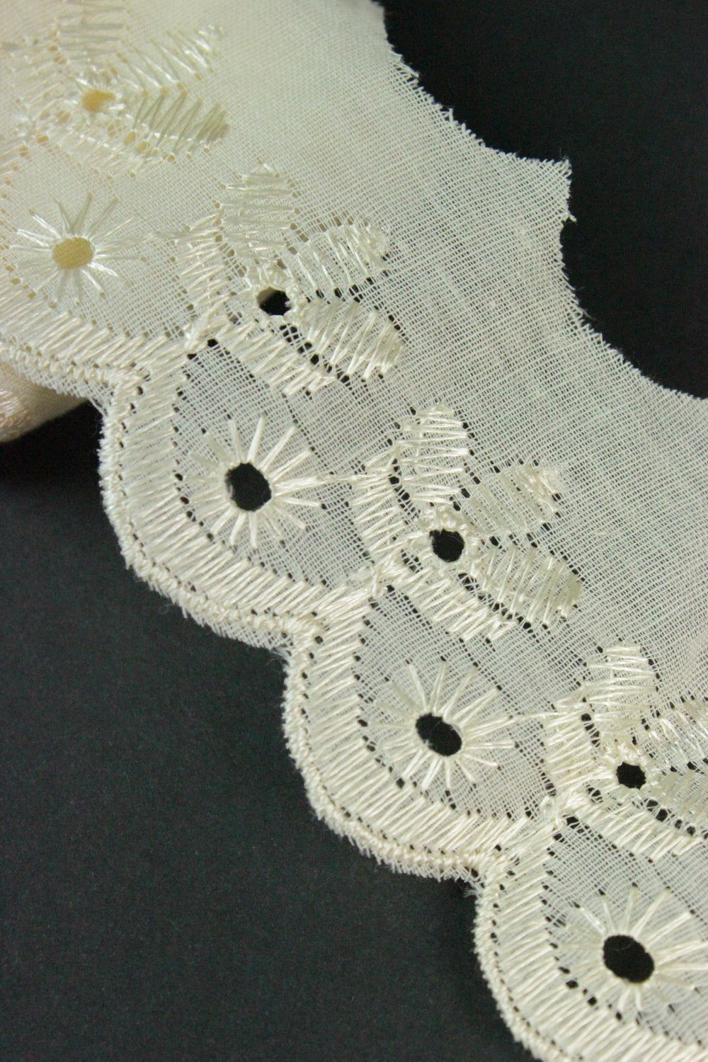 Dantela De Bumbac 6cm, Bej