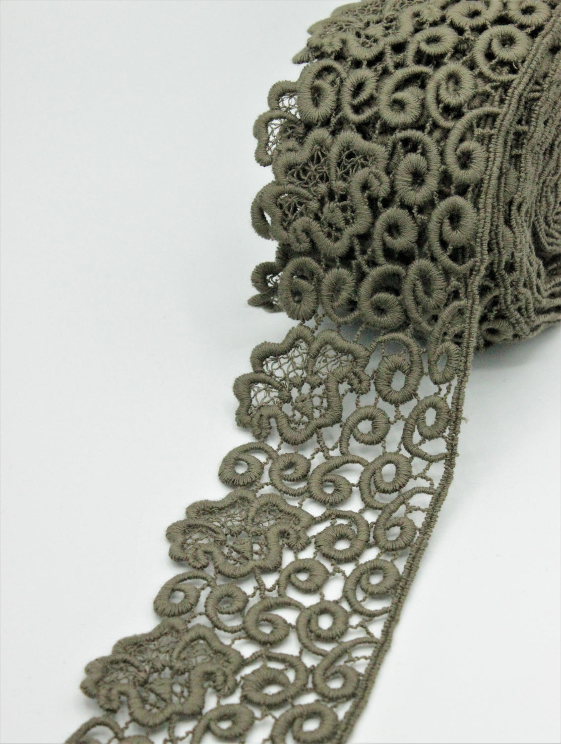 Dantela De Bumbac, 7cm, Maro