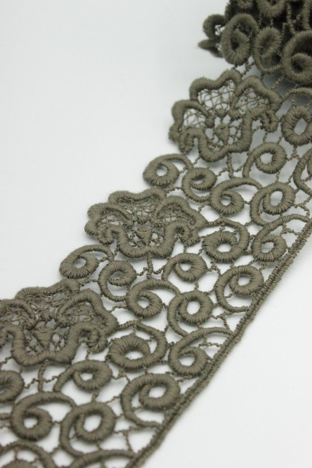 Dantela De Bumbac, 7cm, Maro