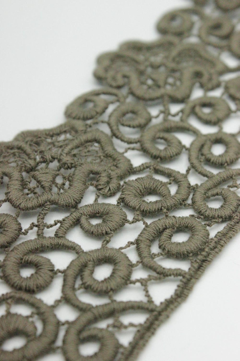 Dantela De Bumbac, 7cm, Maro