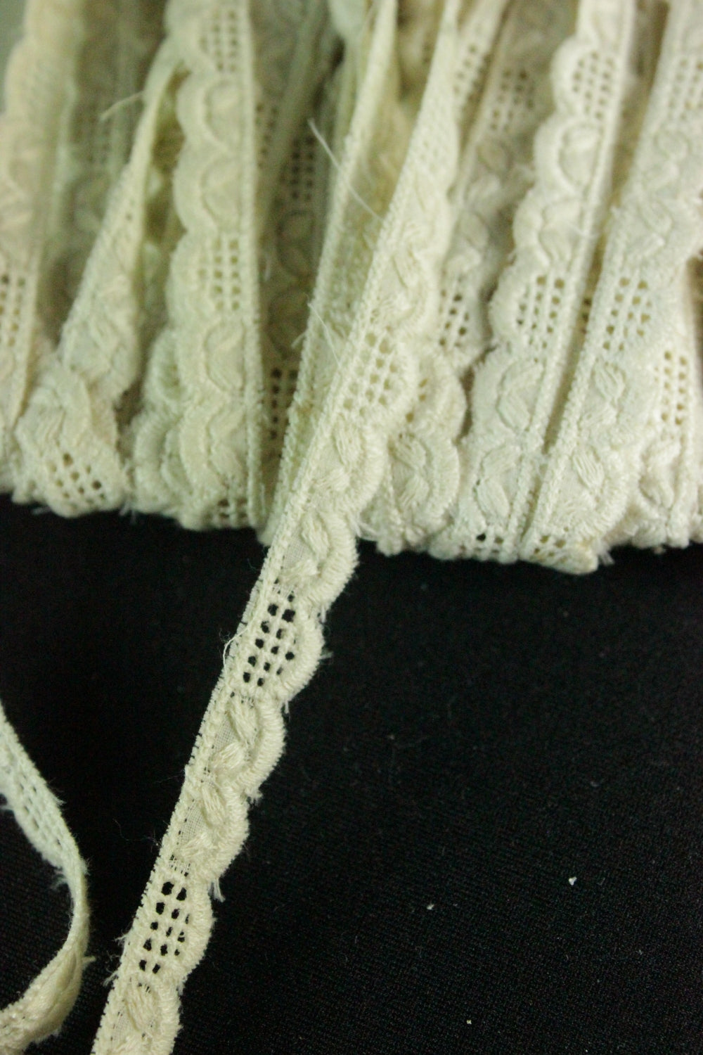 Dantela De Bumbac 8mm, Bej