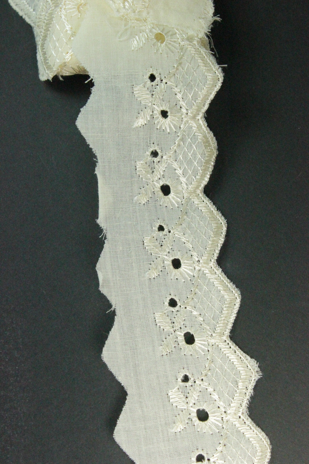 Dantela De Bumbac Bej, 6cm