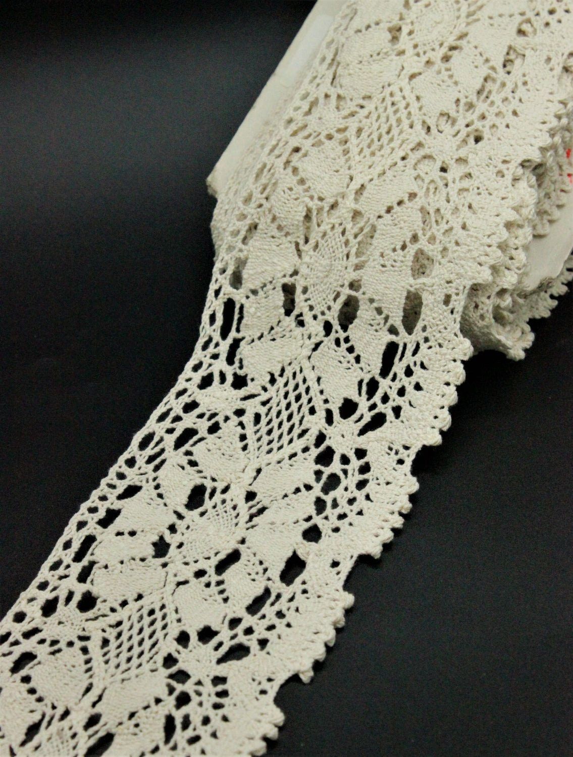 Dantela De Bumbac, Bej, 9cm