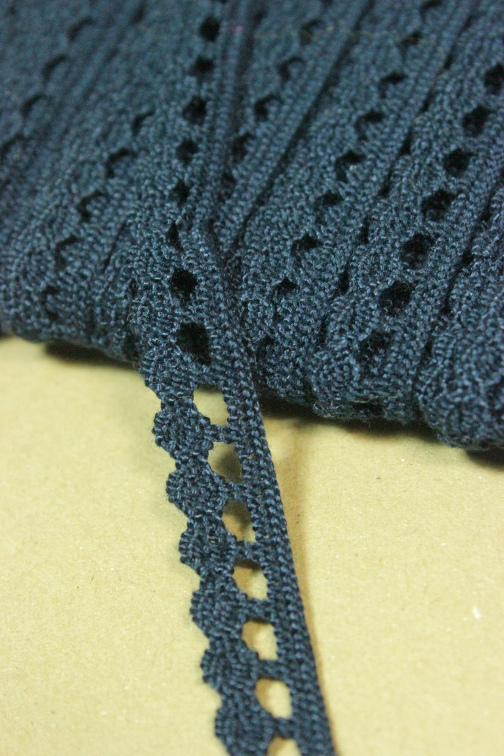 Dantela De Bumbac Bleumarin, 10mm