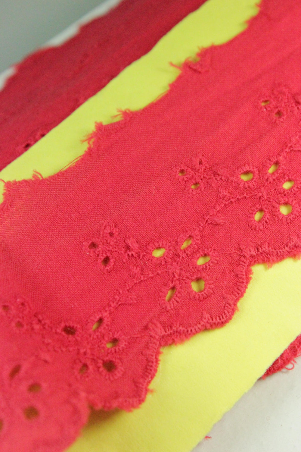 Dantela De Bumbac Corai, 5.50cm