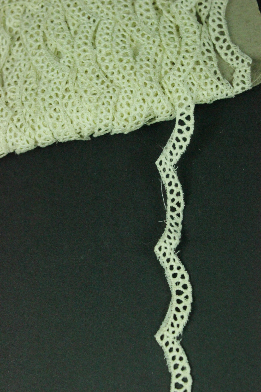 Dantela De Bumbac, Crem, 10mm