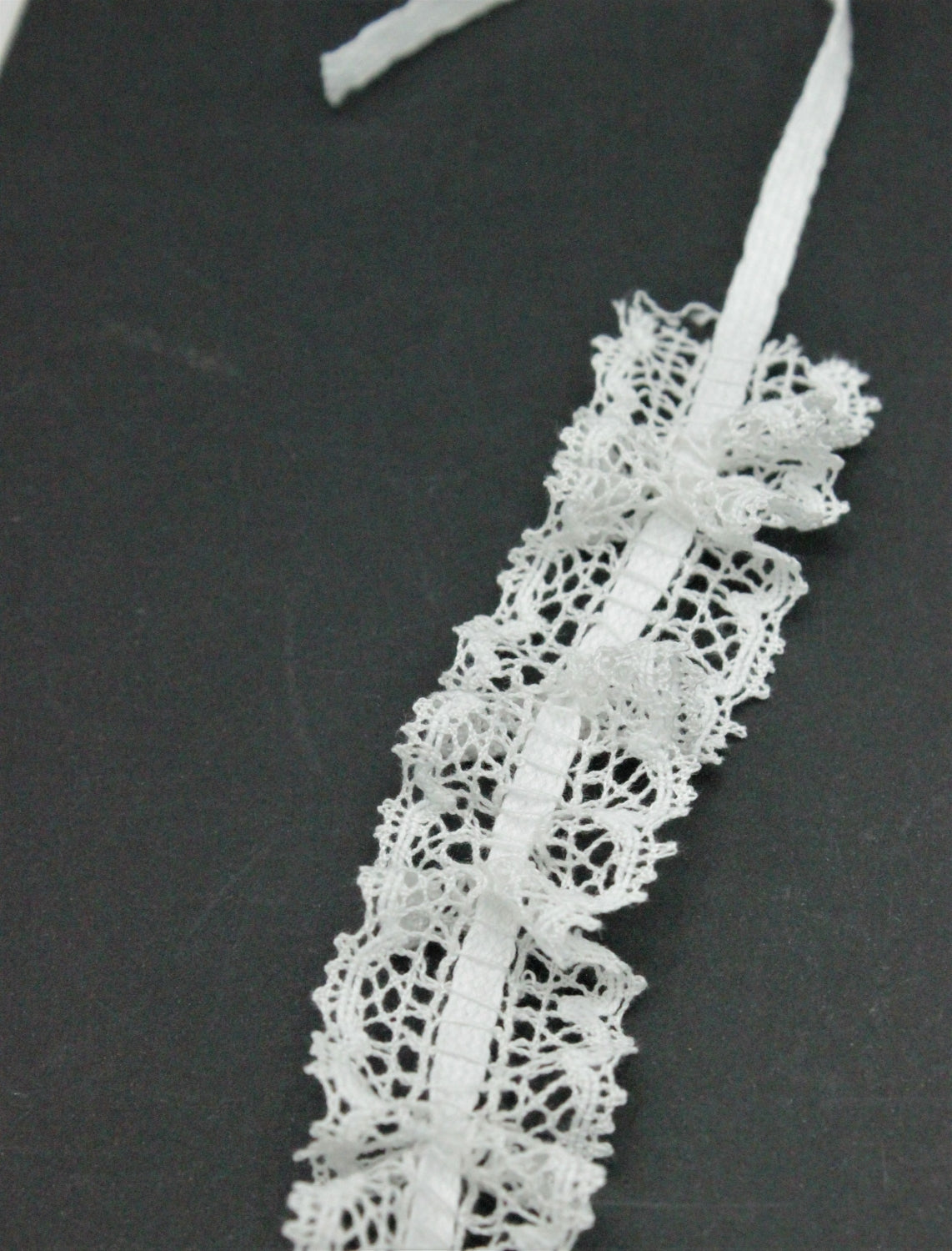 Dantela De Bumbac Cu Snur, 3cm, Ivoire