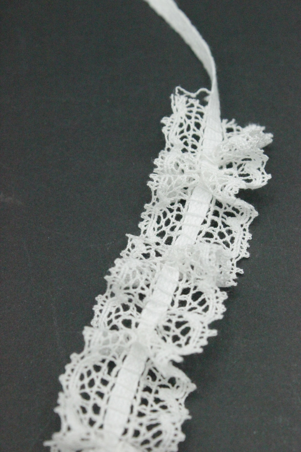 Dantela De Bumbac Cu Snur, 3cm, Ivoire