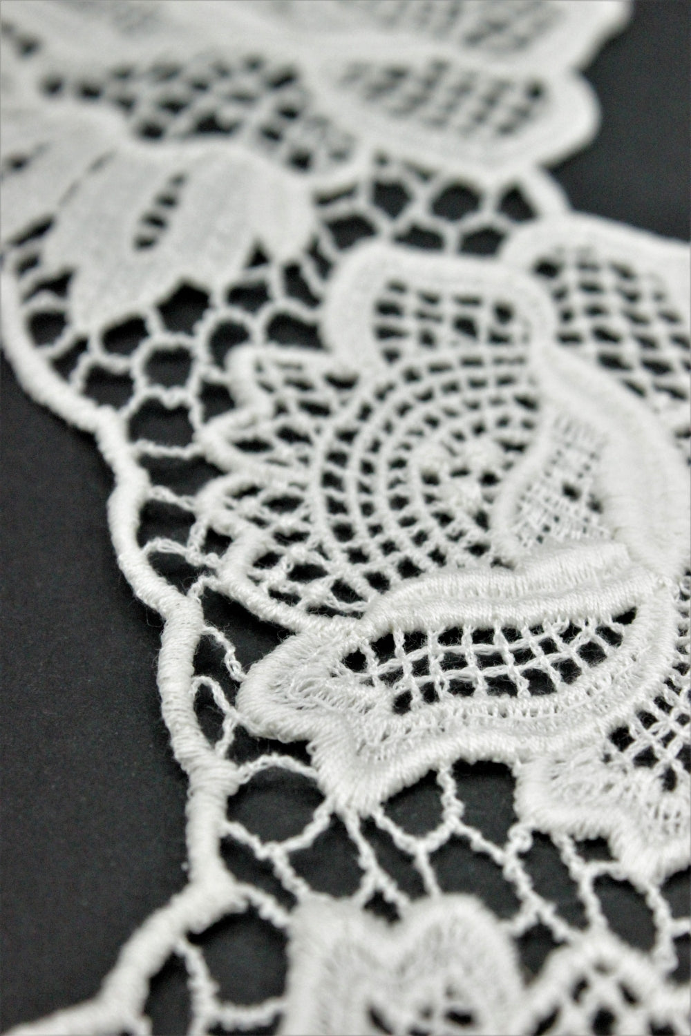 Dantela De Bumbac Sparta, 10cm, Ivoire