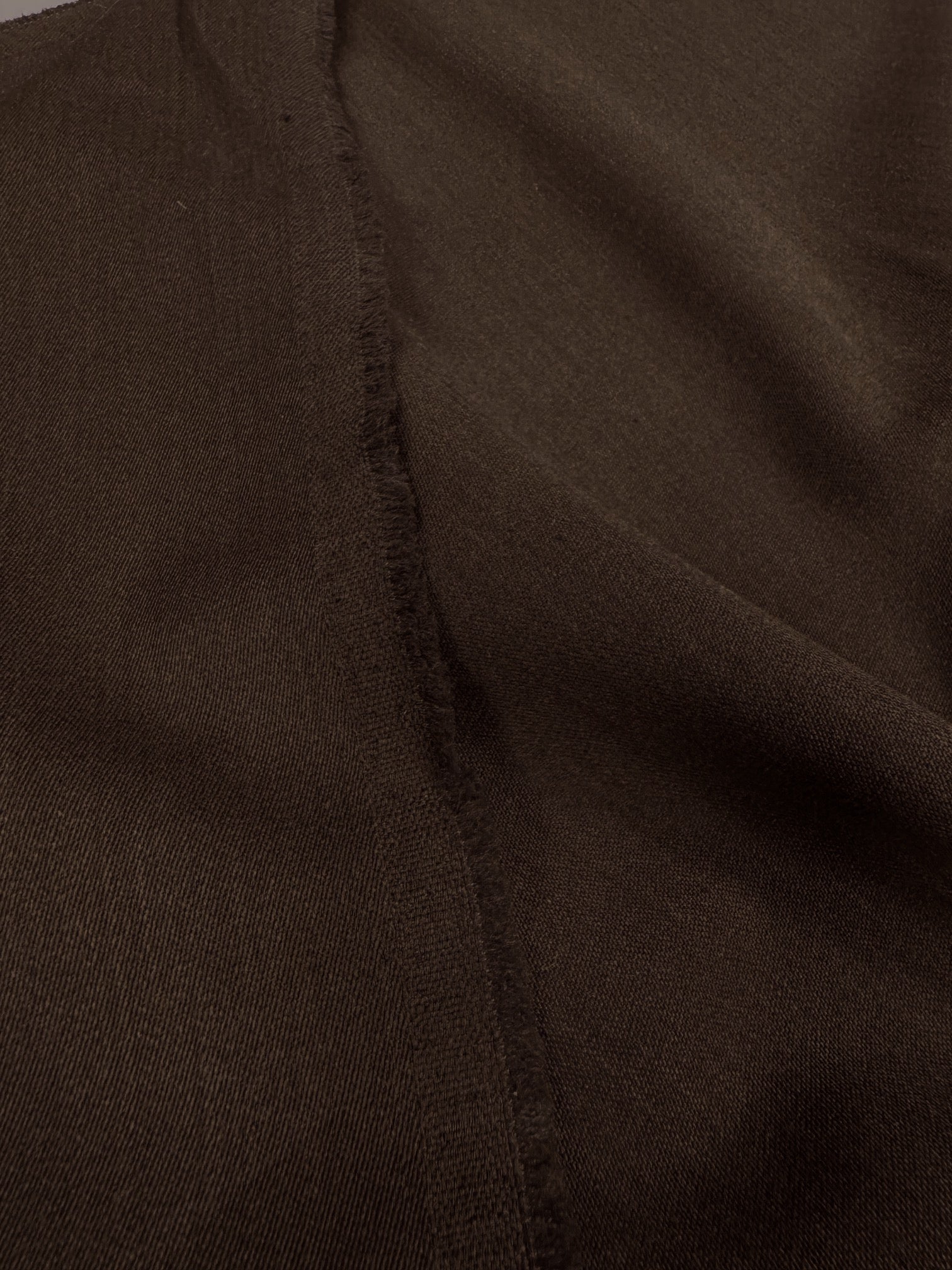 Stofa Tergal De Lana Cu Elastan, Maro