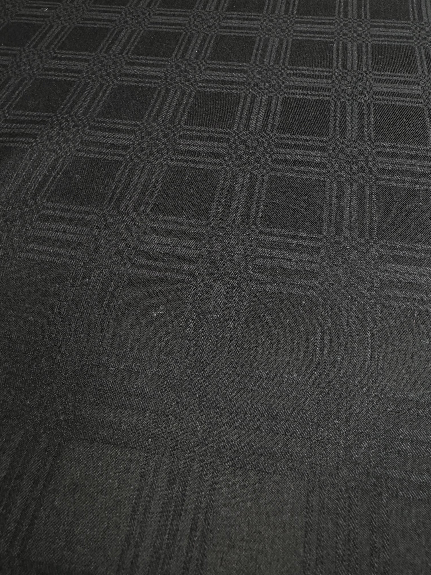 Stofa Tergal De Lana Cu Elastan, Negru