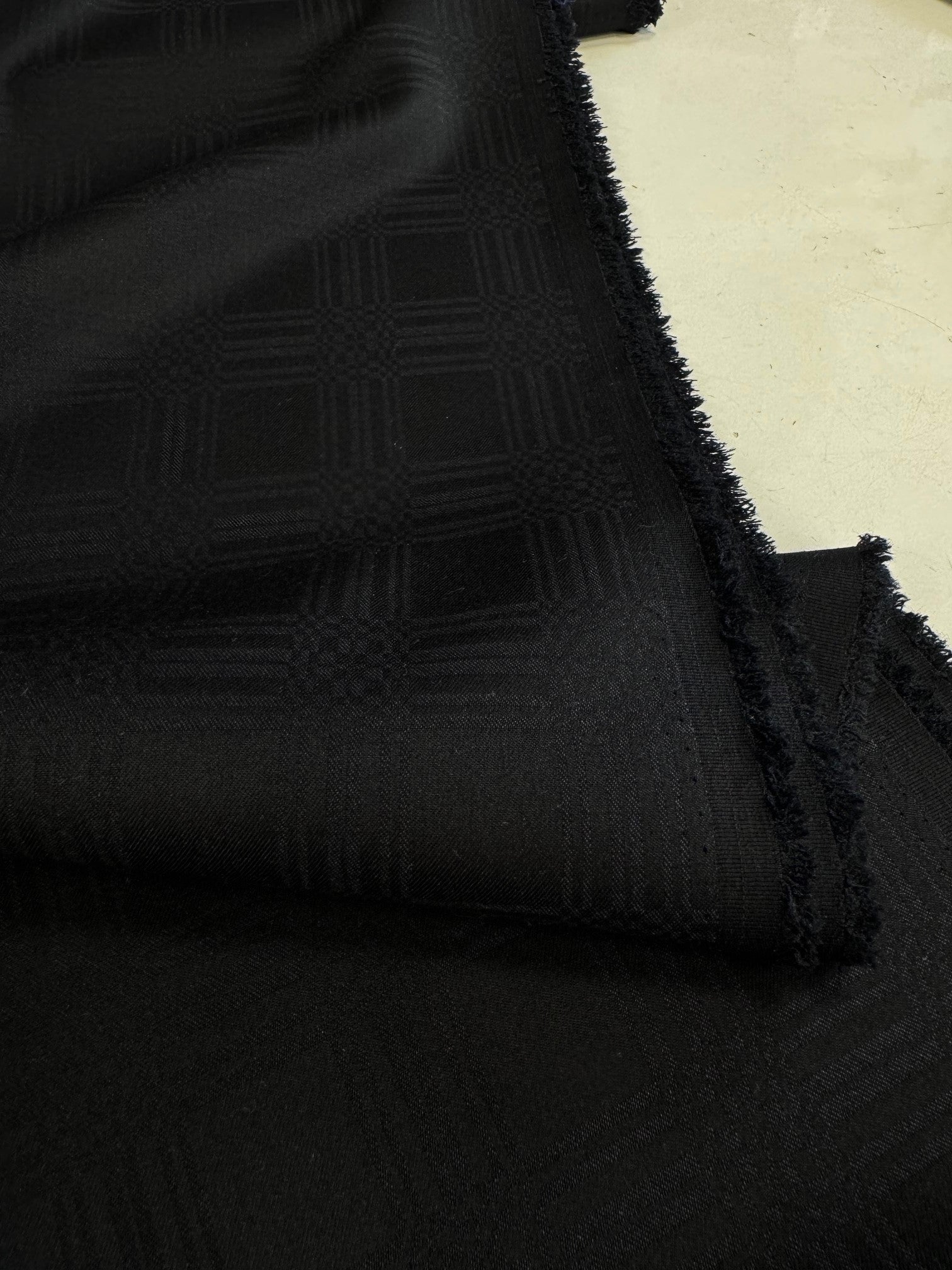 Stofa Tergal De Lana Cu Elastan, Negru