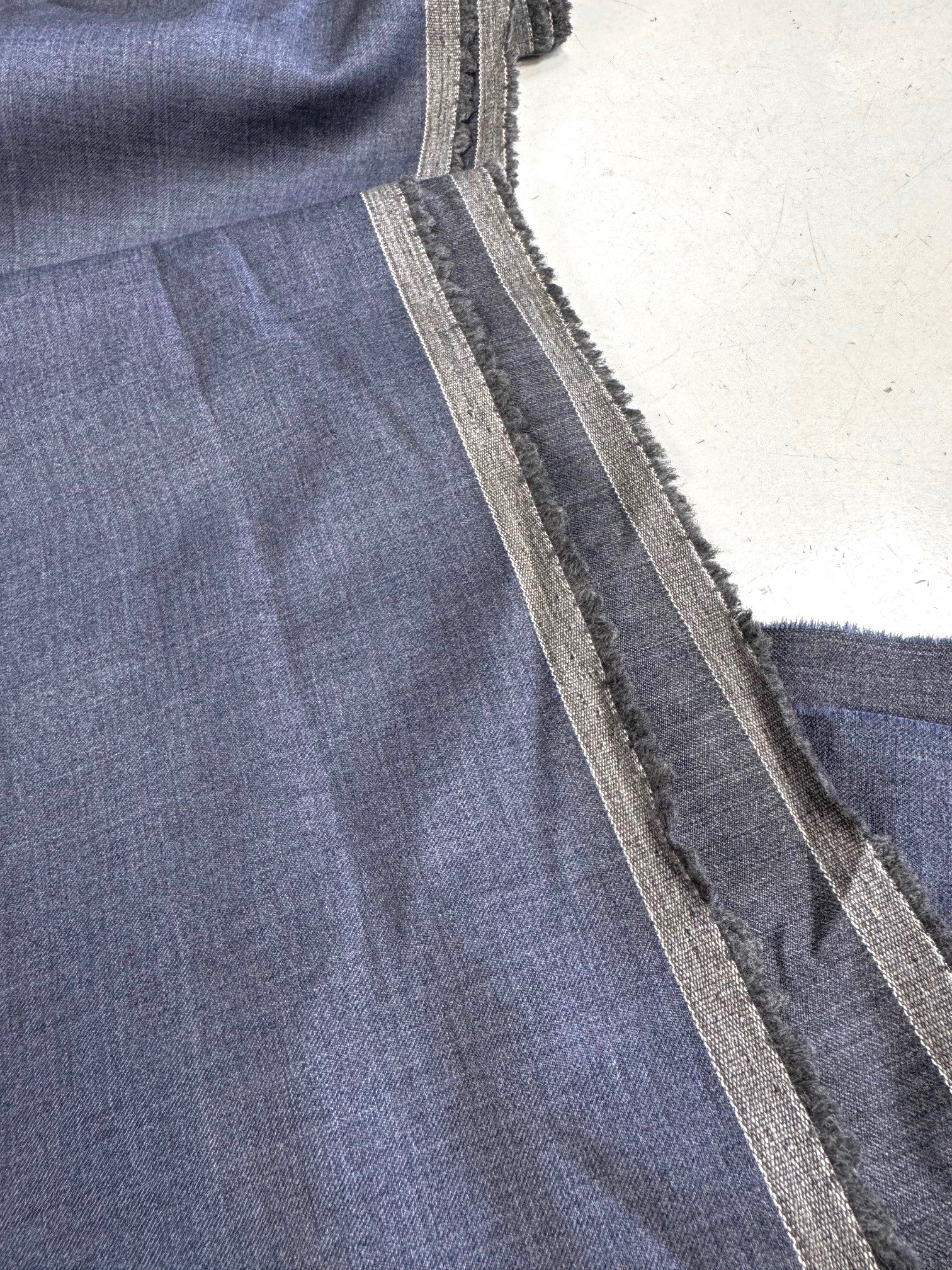 Stofa Tergal De Lana Cu Elastan, Albastru