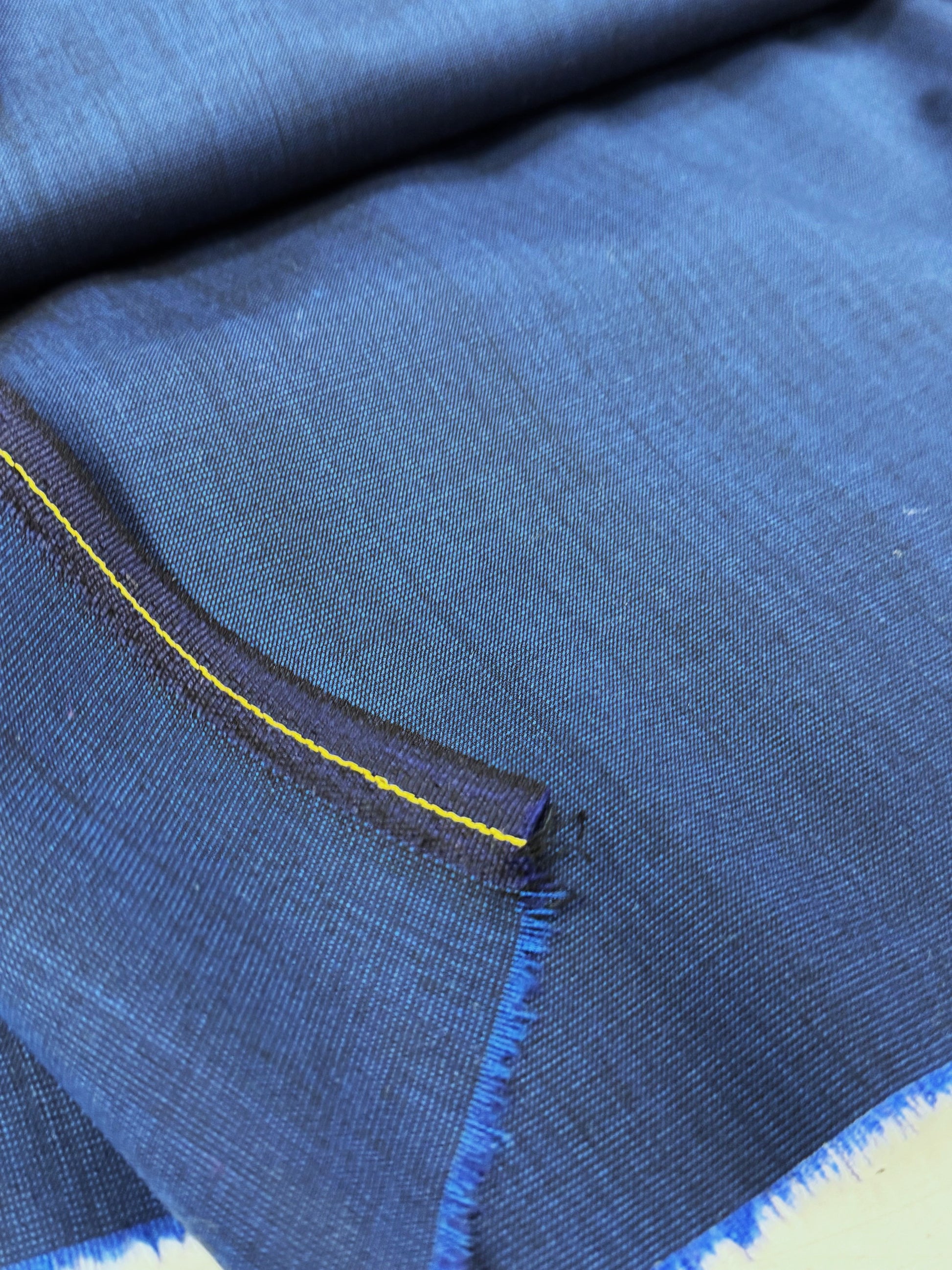 Stofa Tergal De Lana Cu Elastan, Albastru