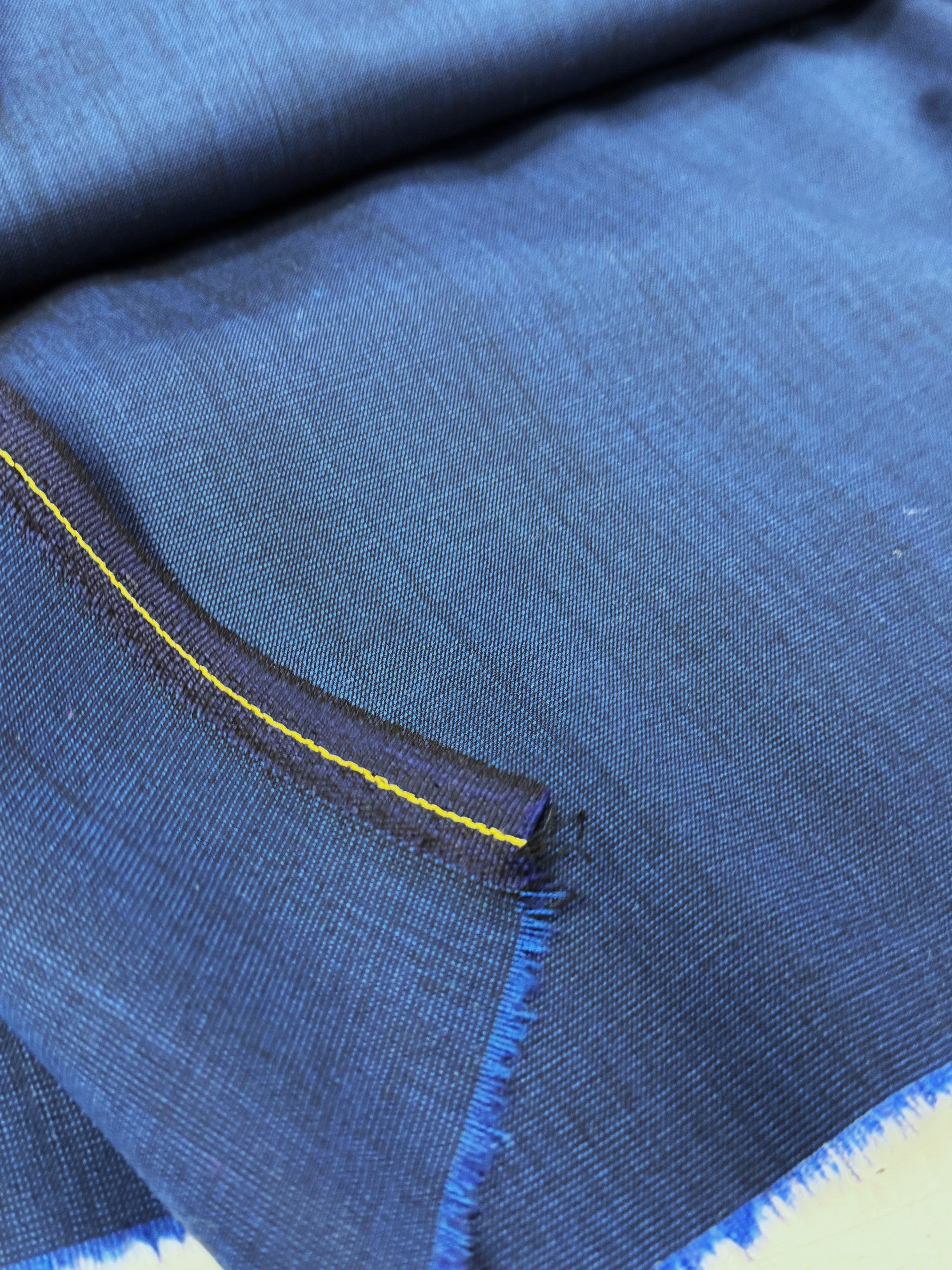 Stofa Tergal De Lana Cu Elastan, Albastru