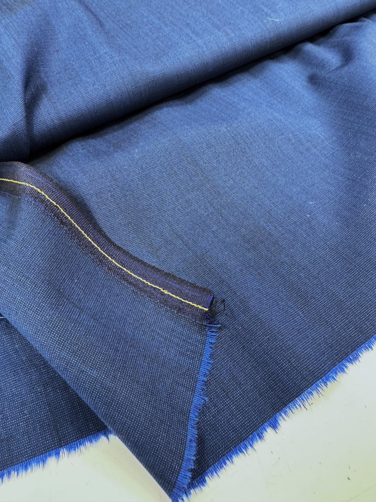 Stofa Tergal De Lana Cu Elastan, Albastru