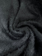 Stofa De Palton Din Lana Elastica, Negru