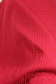 Stofa Subtire Cu Lana Gofrata, Rosu