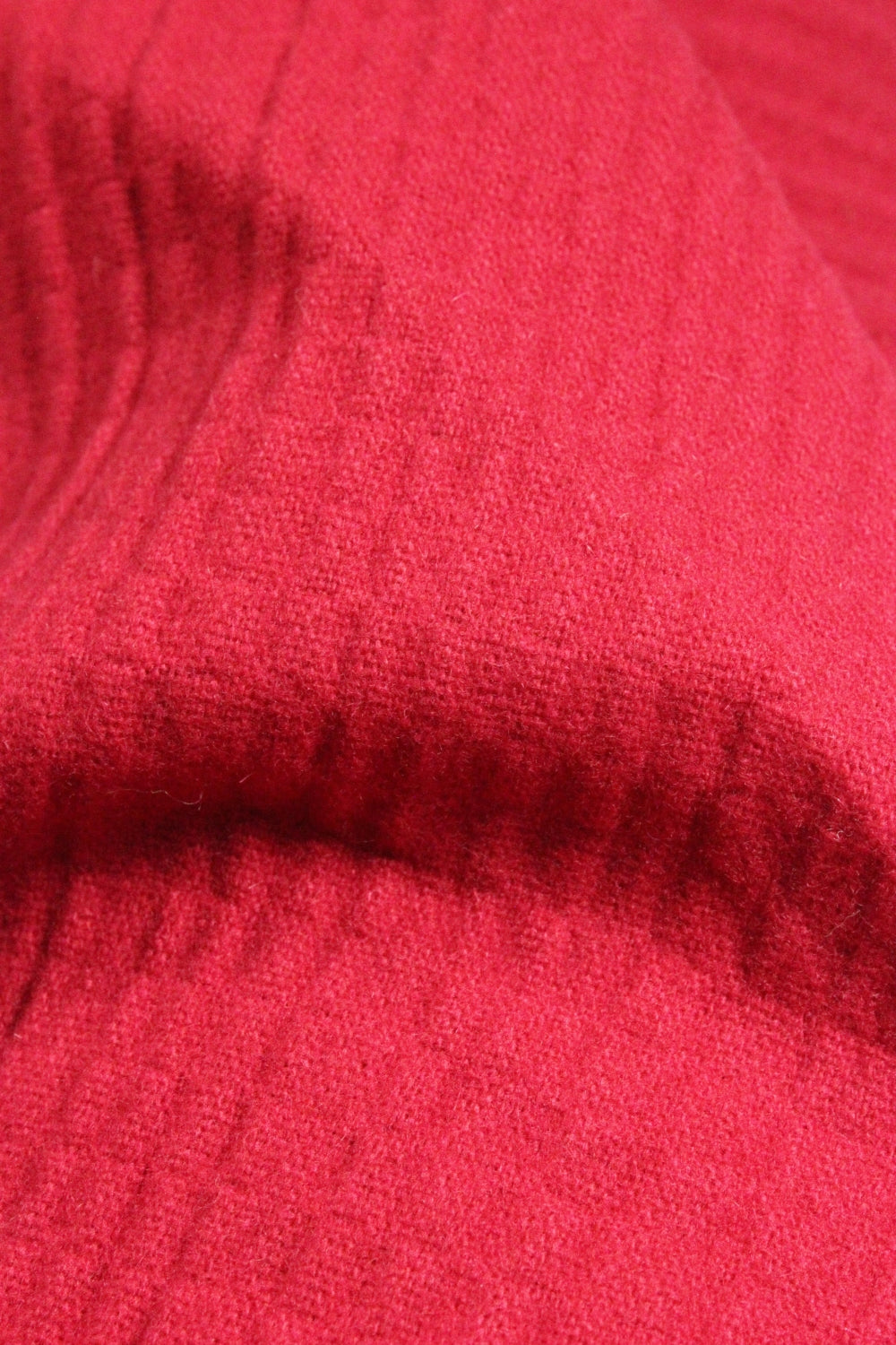 Stofa Subtire Cu Lana Gofrata, Rosu