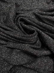 Lurex Negru Cu Argintiu