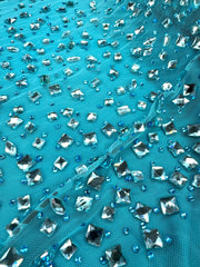 Tull cu pietre - Turcoaz