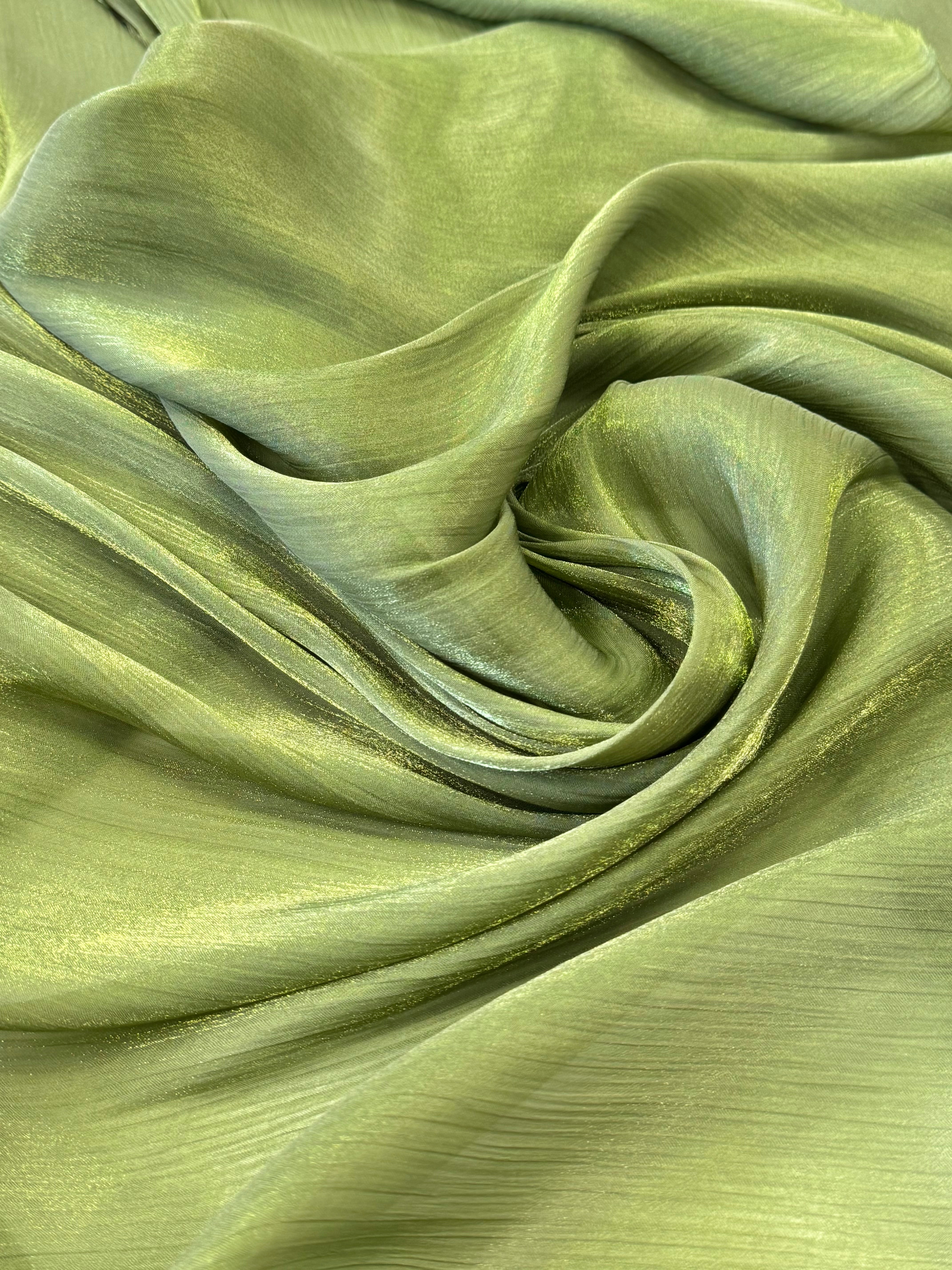 Voal Metalizat olive