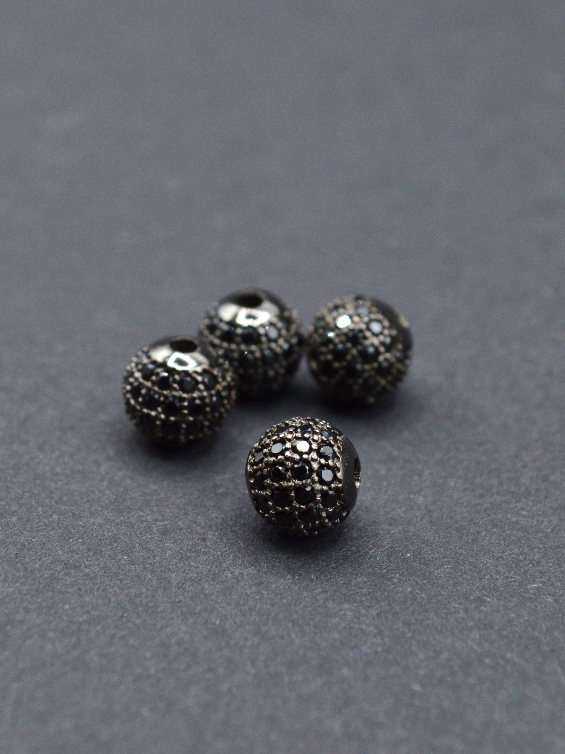 Distantiera Argint 925 Cu Pietre 8mm, Pret Pe Bucata