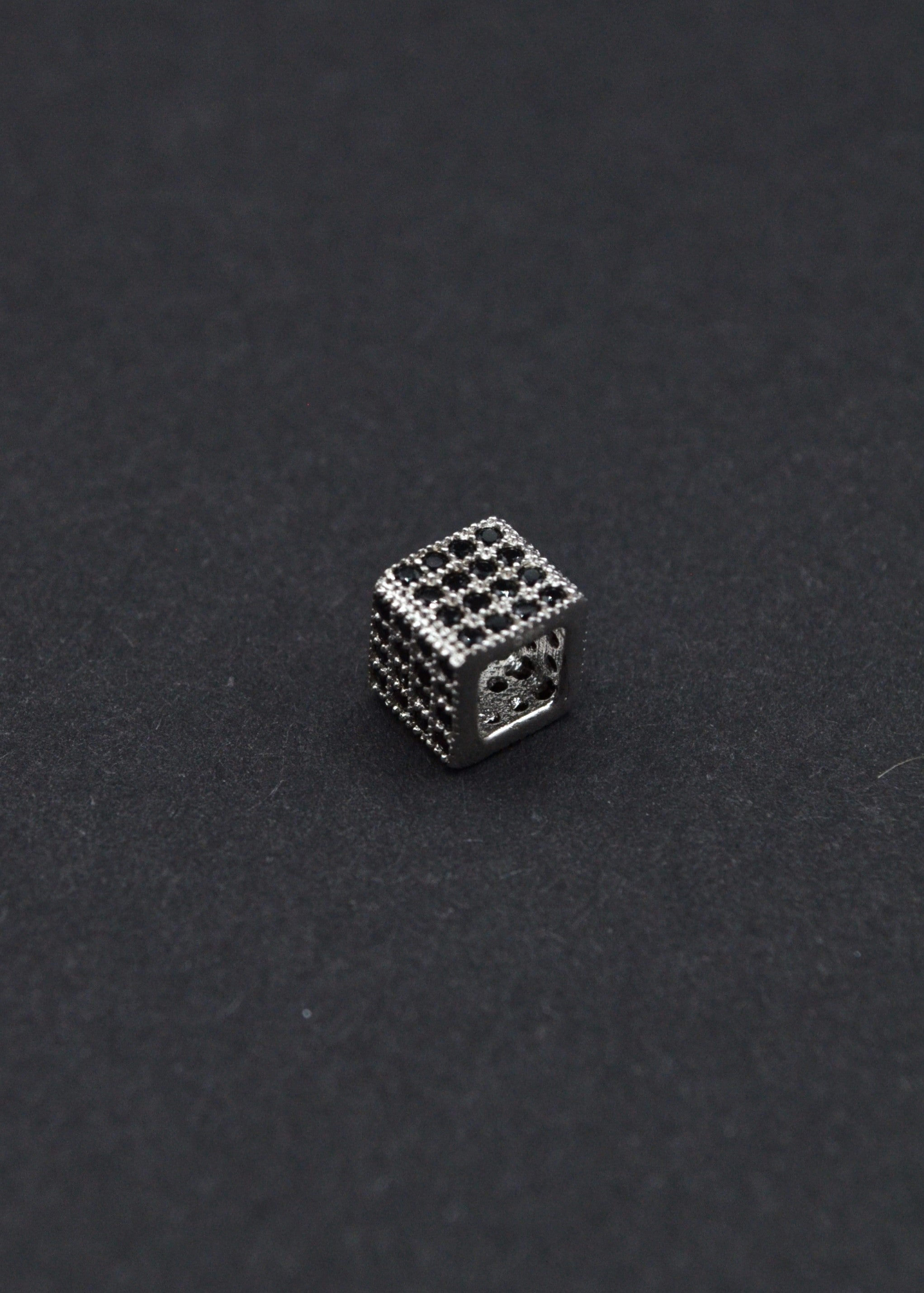 Distantiera Argint 925 Cu Pietre 6mm, Pret Pe Bucata