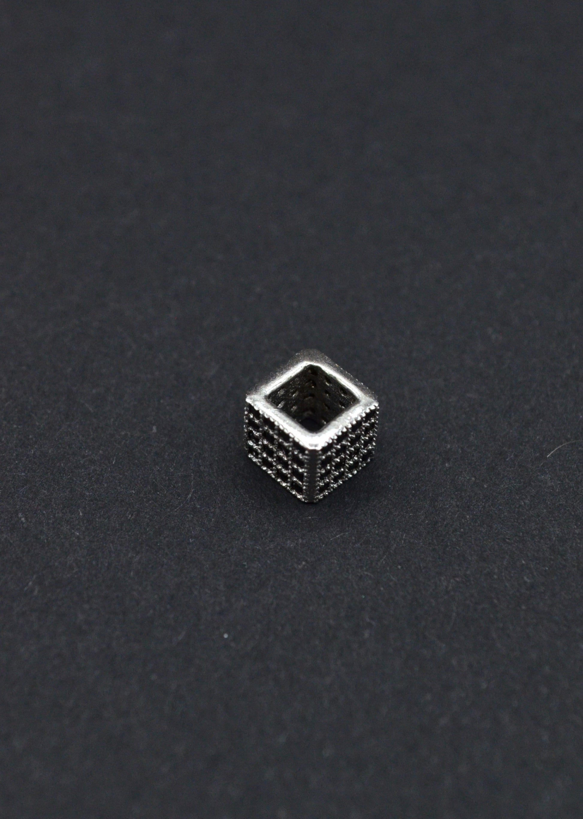Distantiera Argint 925 Cu Pietre 6mm, Pret Pe Bucata