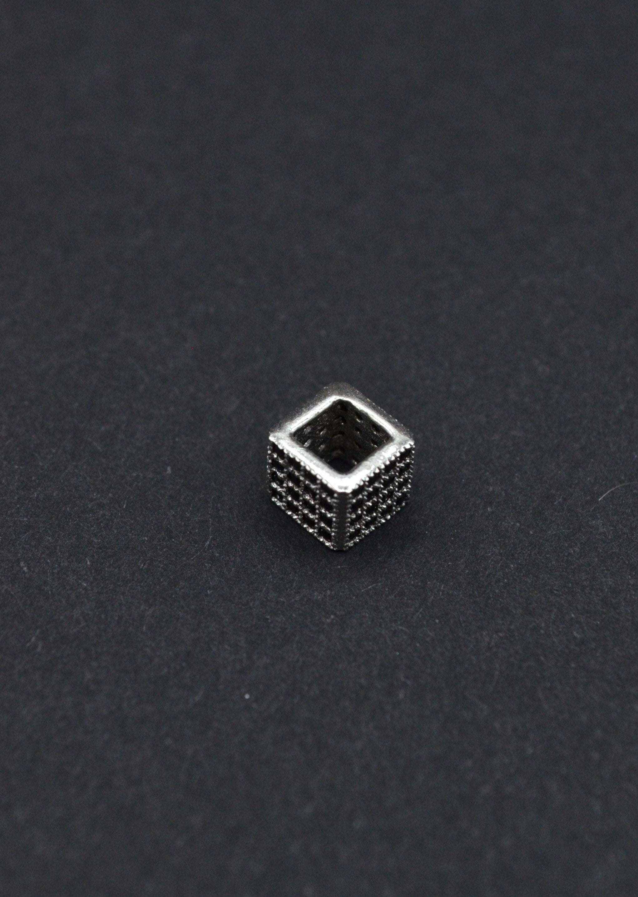Distantiera Argint 925 Cu Pietre 6mm, Pret Pe Bucata