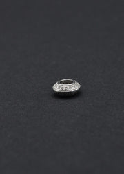 Distantiera Argint 925 Cu Pietre 4x10mm, Pret Pe Bucata