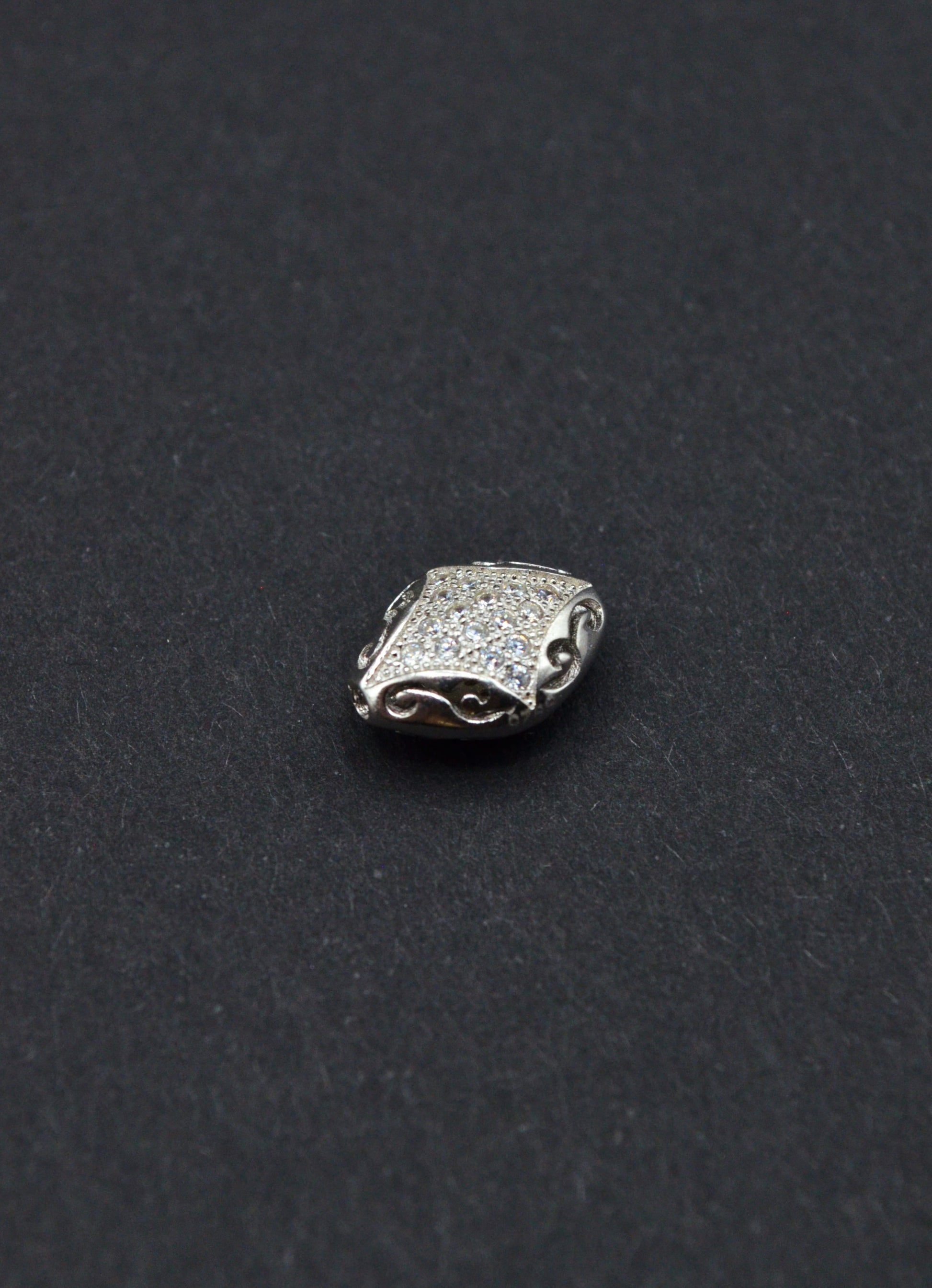 Distantiera Argint 925 Cu Pietre 9x11mm