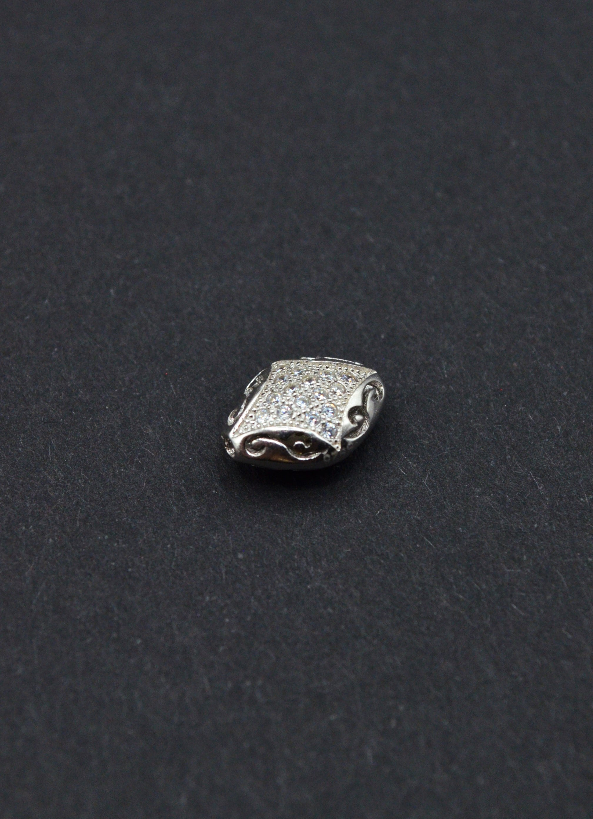 Distantiera Argint 925 Cu Pietre 9x11mm