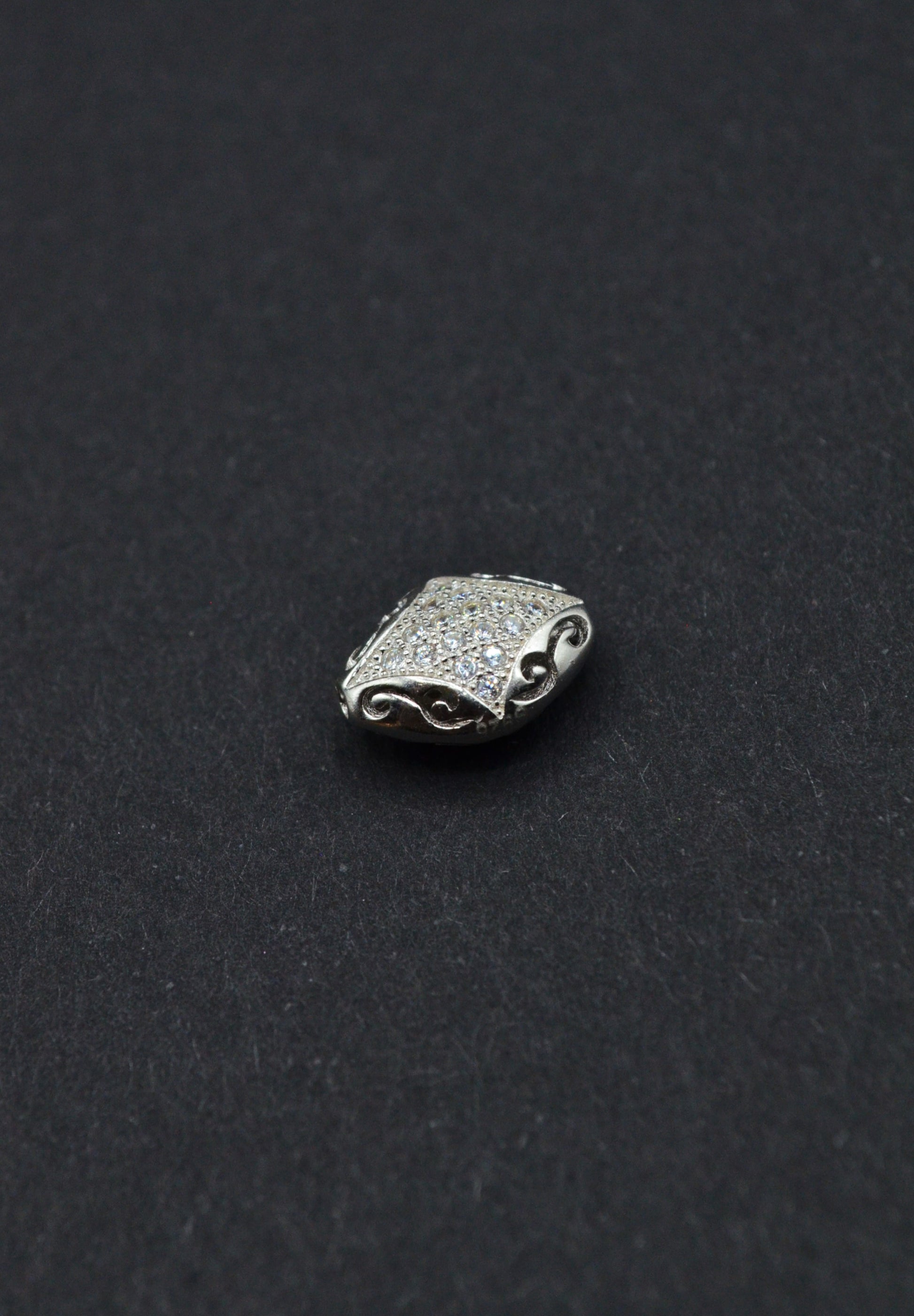 Distantiera Argint 925 Cu Pietre 9x11mm