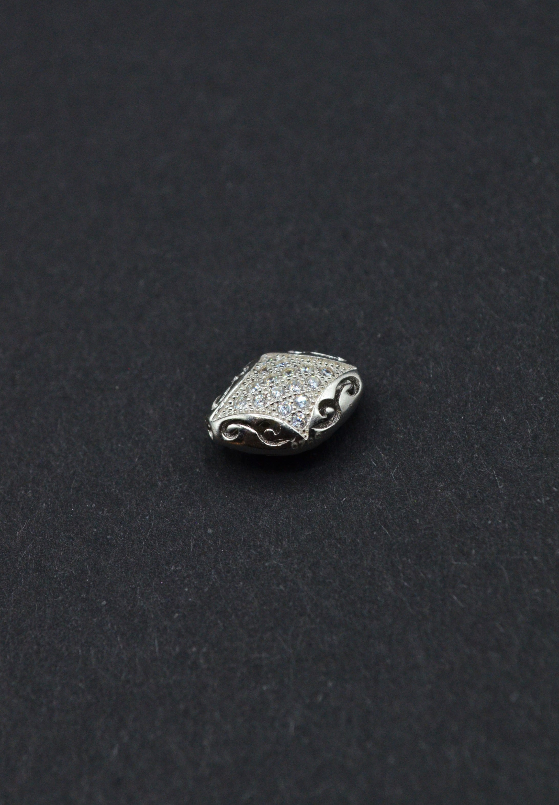Distantiera Argint 925 Cu Pietre 9x11mm