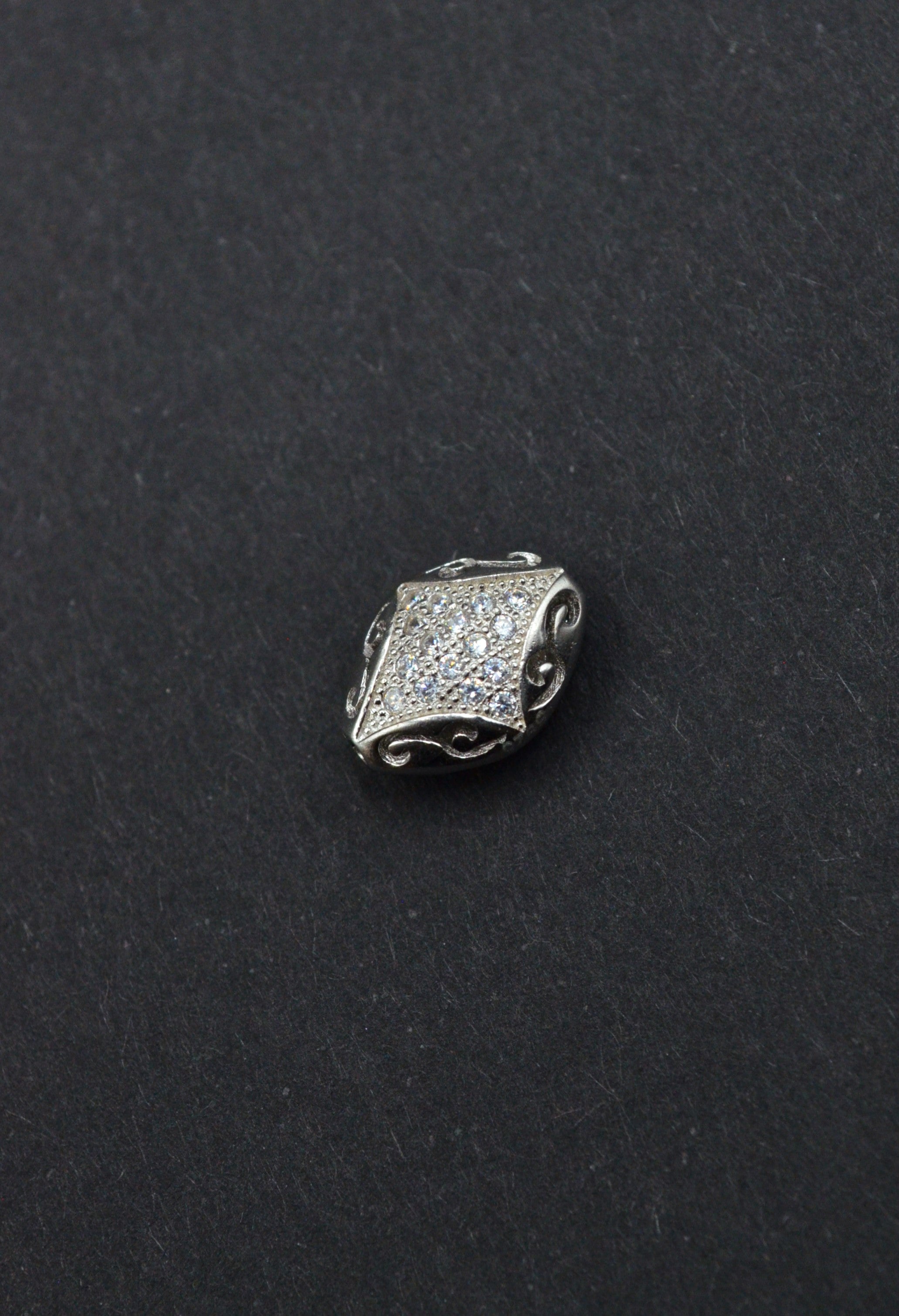 Distantiera Argint 925 Cu Pietre 9x11mm