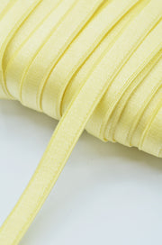 Elastic Bretele Sutien, Galben Pal, 10mm