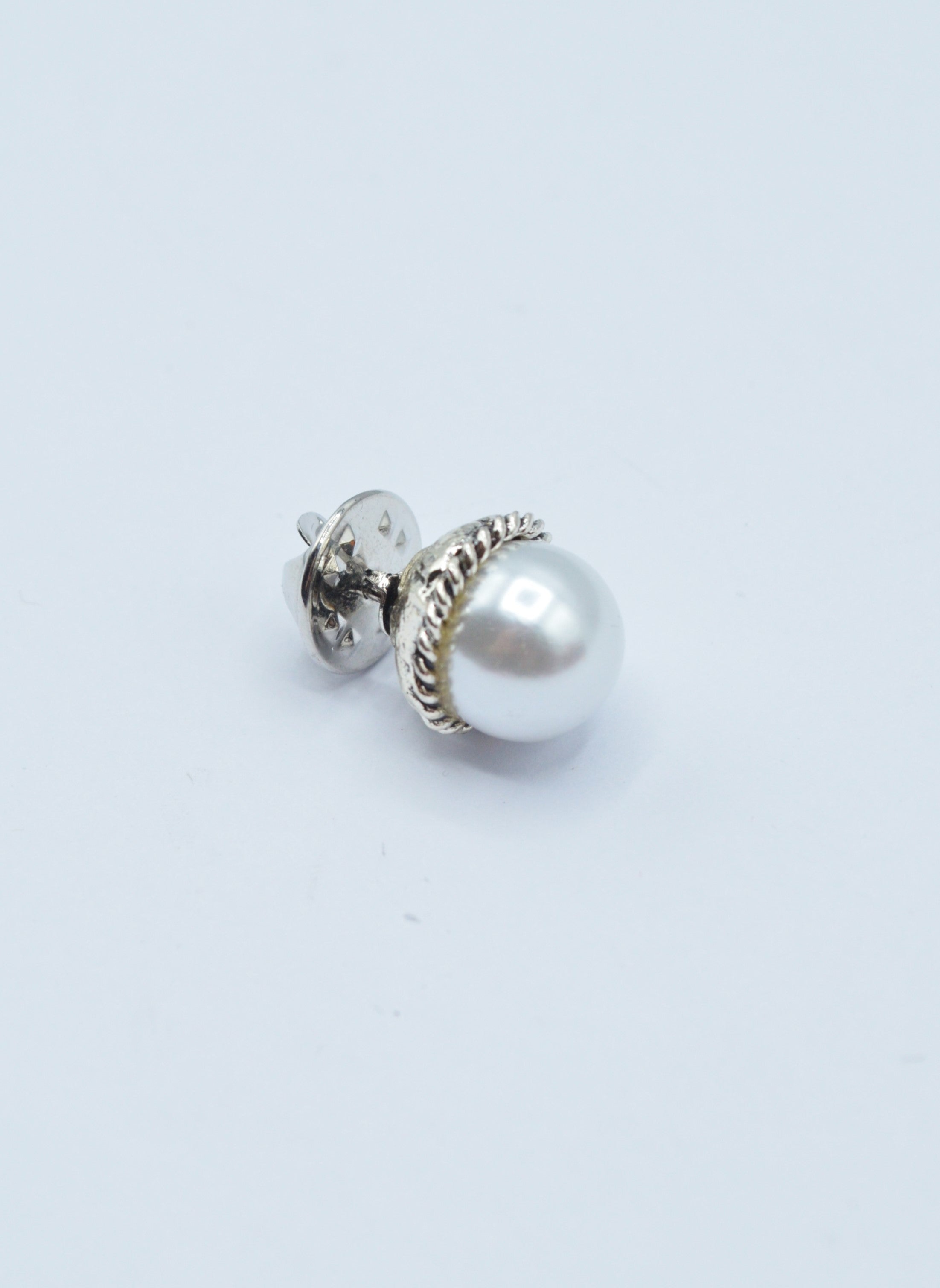 Pin Brosa 14mm, Argintiu