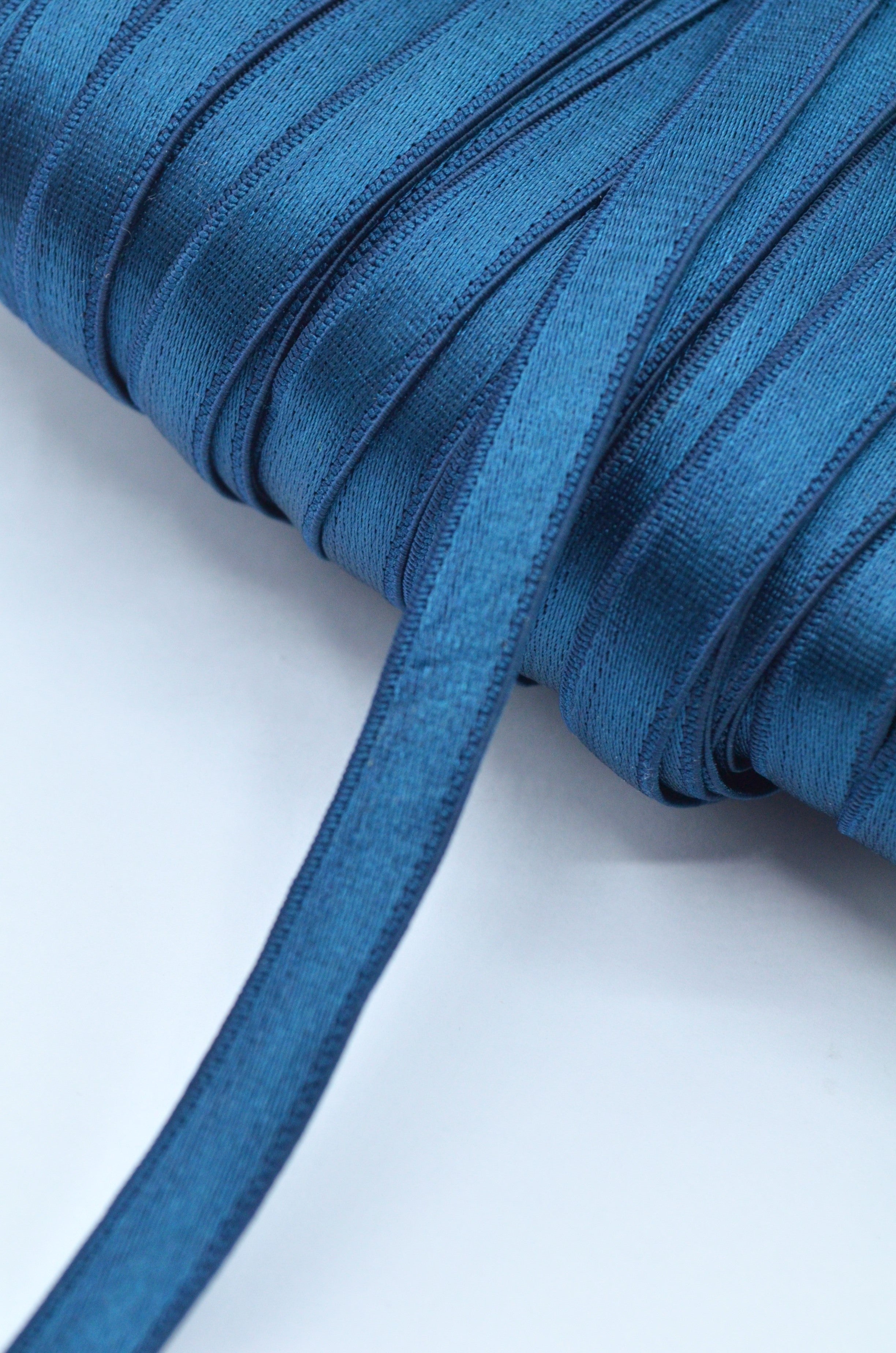 Elastic Bretele Sutien, Turcoaz Inchis, 10mm