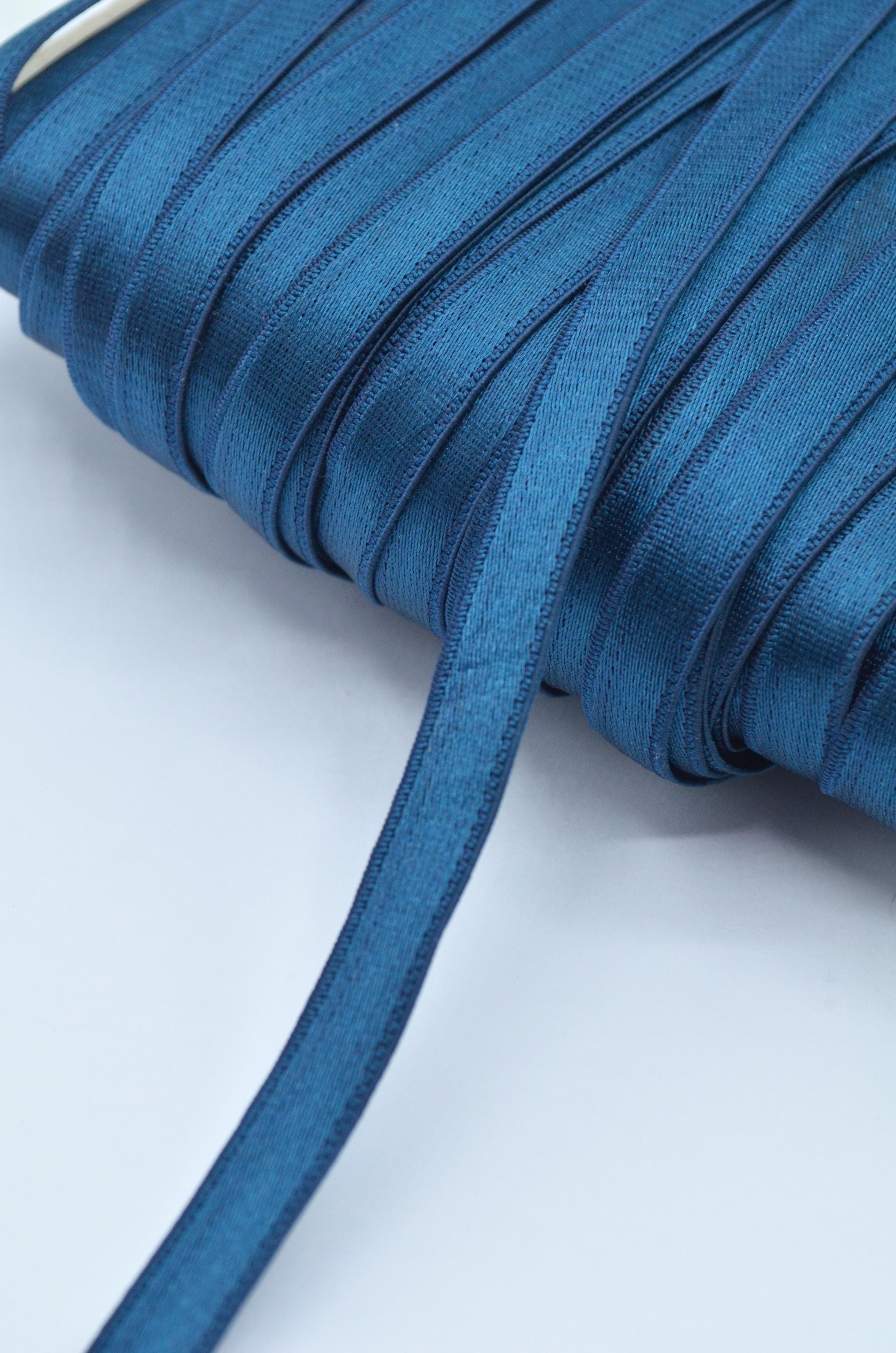 Elastic Bretele Sutien, Turcoaz Inchis, 10mm