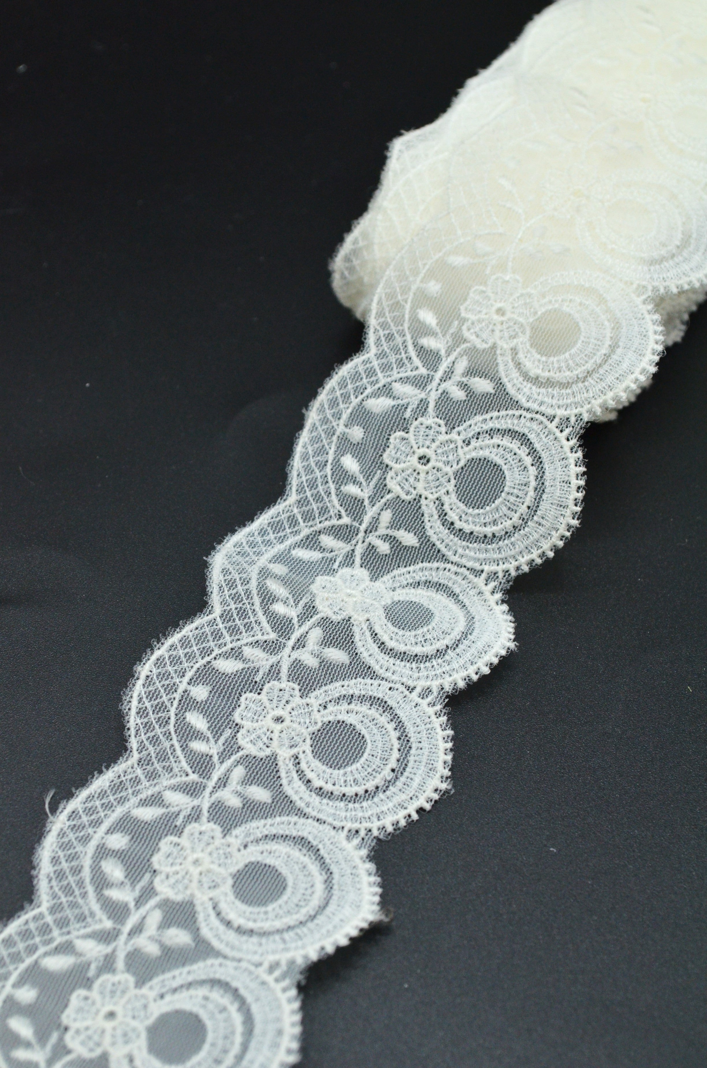 Dantela 4.50cm, Ivoire